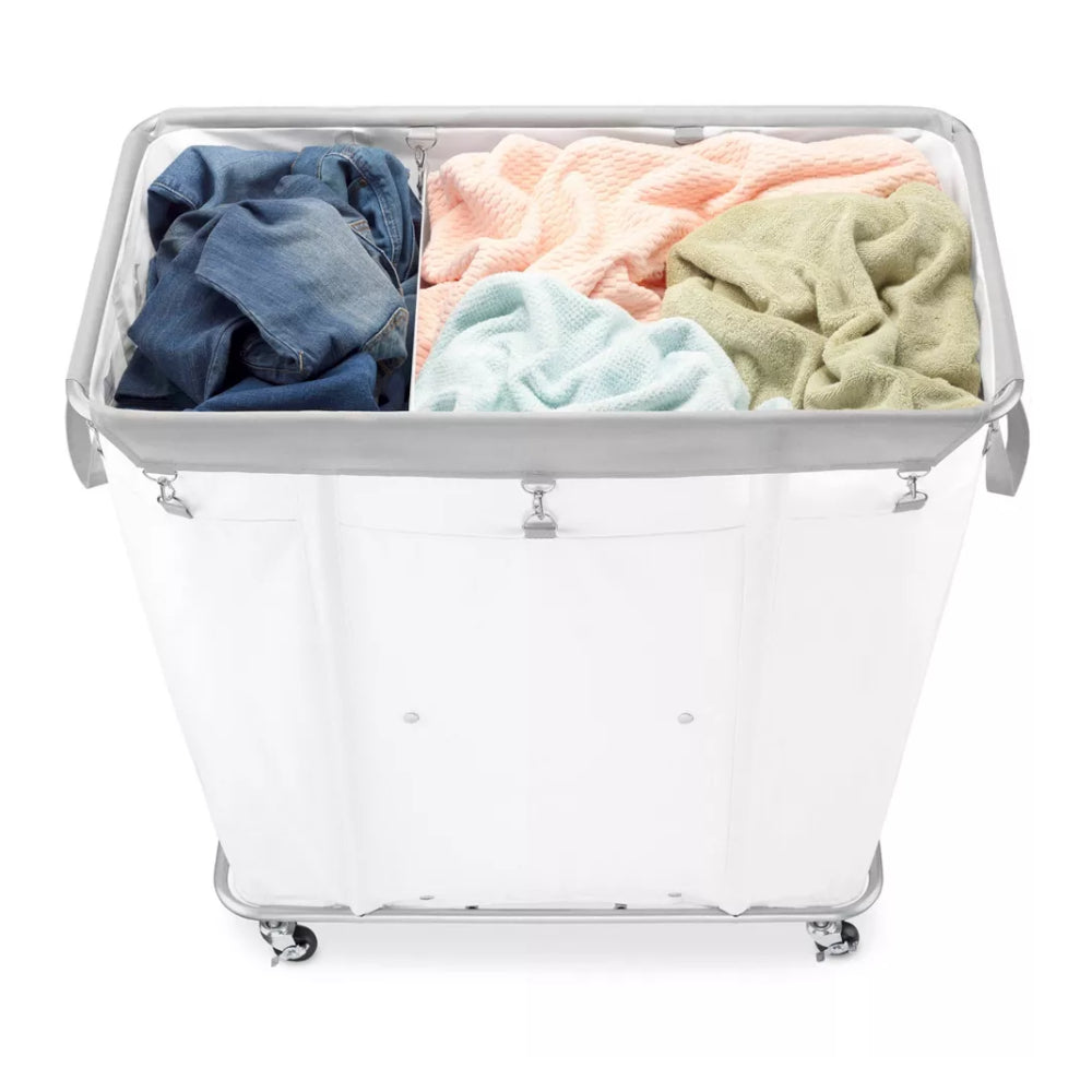 Whitmor 3 Section Commercial Sorter - White