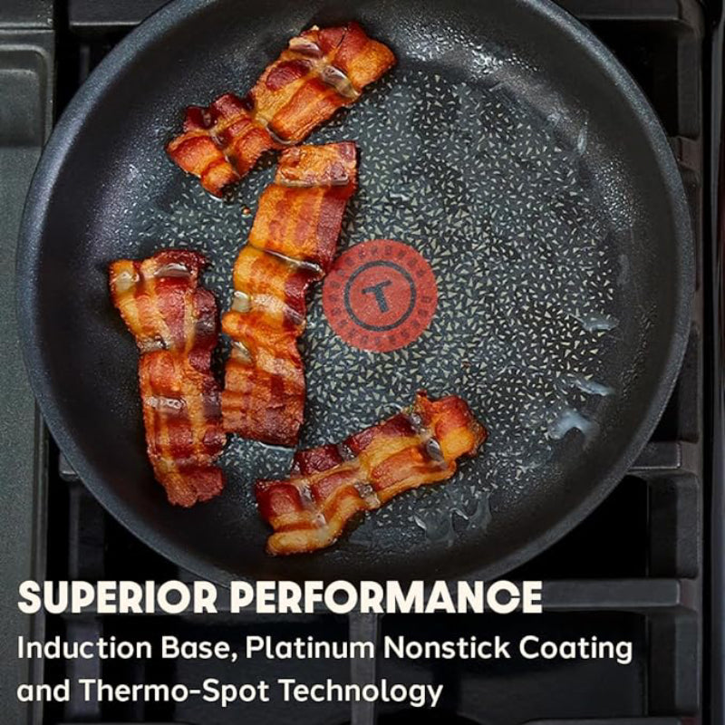 T-fal Ingenio Expertise Non-Stick Cookware (Set of 14) - French Vanilla