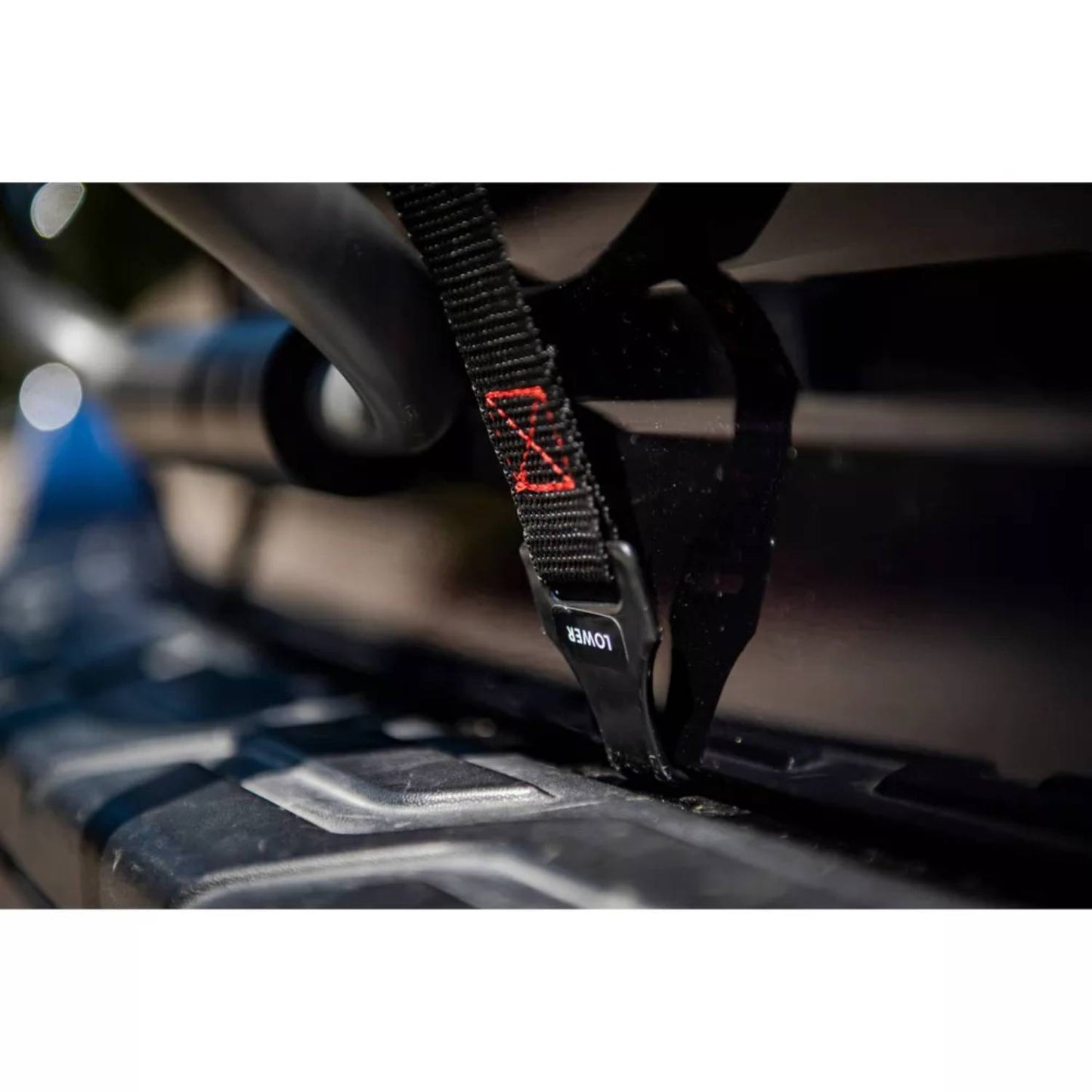 Portabicicletas para baúl de dos bicicletas Bell Cantilever 200, color negro