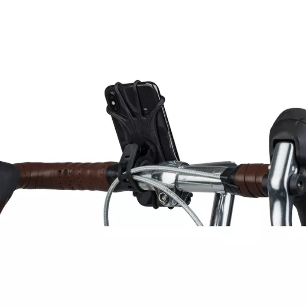 Soporte para teléfono móvil para manillar de bicicleta Bell Stowaway 900, color negro