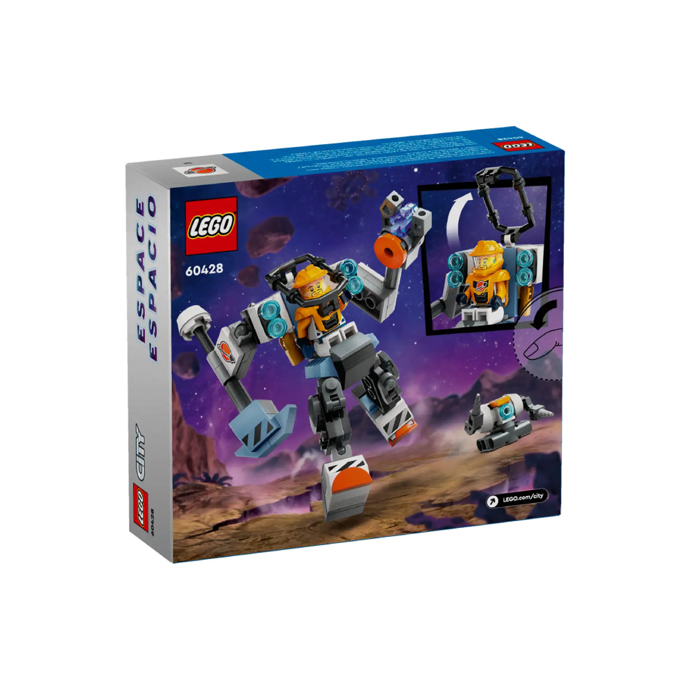 LEGO City Space Construction Mech Building Toys Set (140 Pieces)