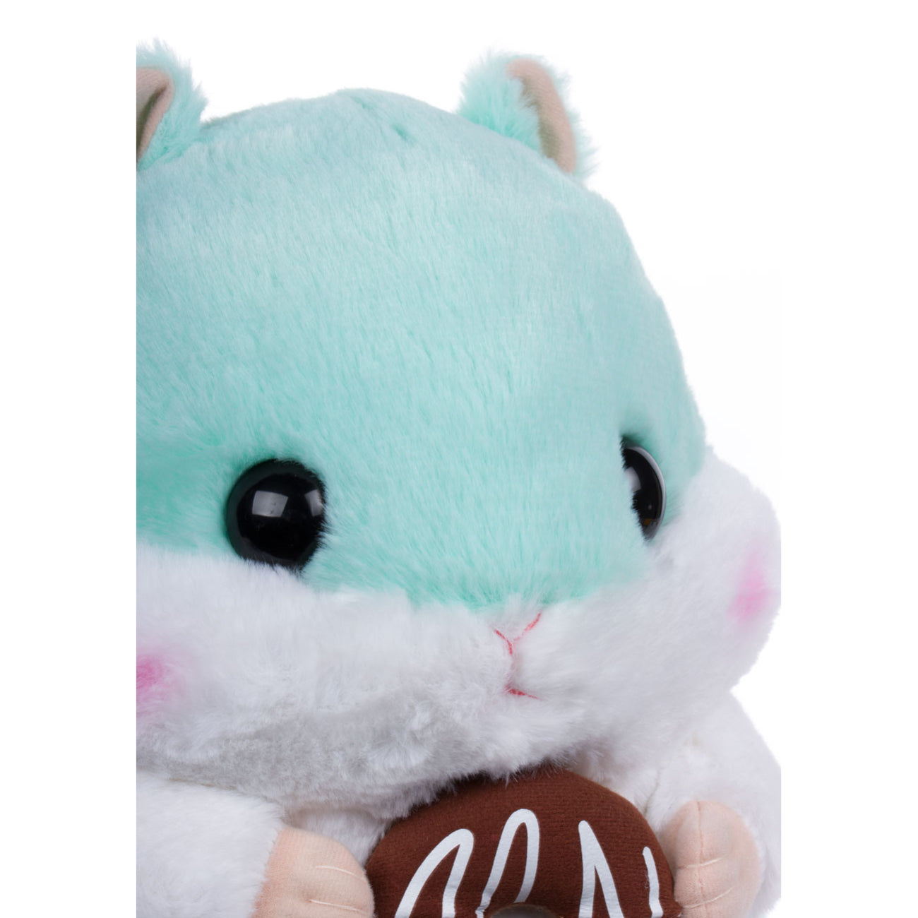 Amuse Happy Cafe Koron Donut Plush Toy, Baby Blue