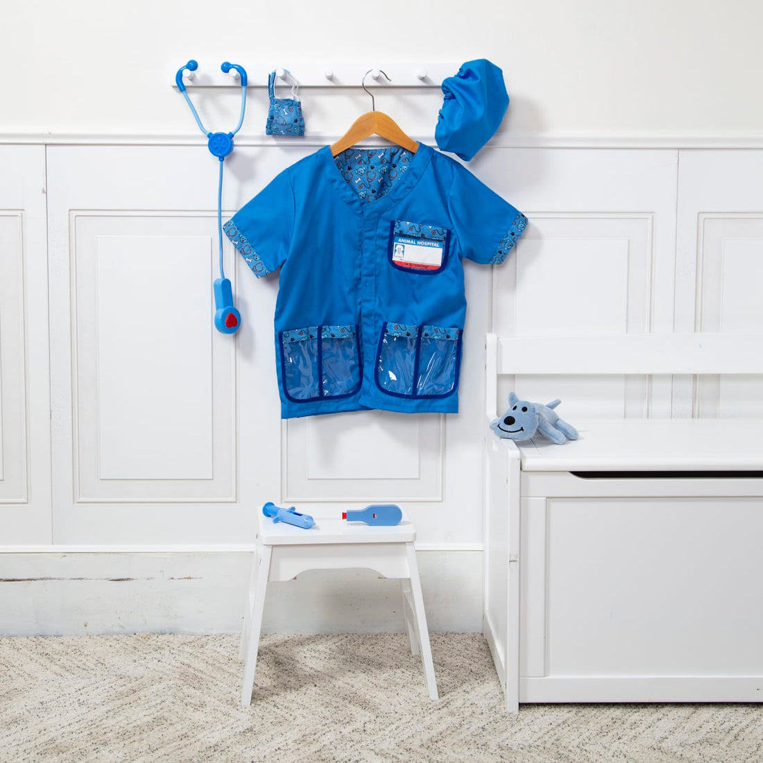 Melissa & Doug Kids Veterinarian Role Play Costume Set