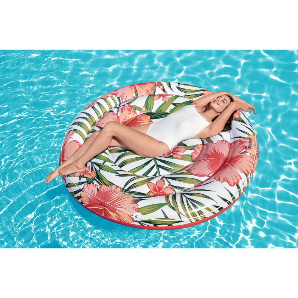 Bestway Float'n Fashion Peaceful Palms Inflatable Pool Float - Curacao