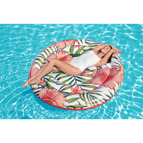 Bestway Float'n Fashion Peaceful Palms Inflatable Pool Float - Curacao