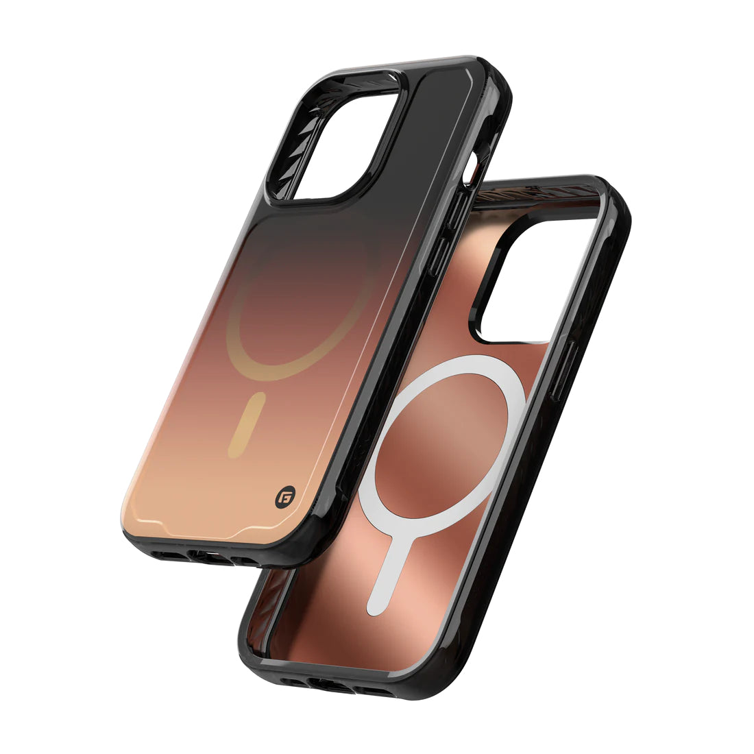 CLCKR G-Form Protection MagSafe Onyx Case for Apple iPhone 15 Pro - Black/Brown