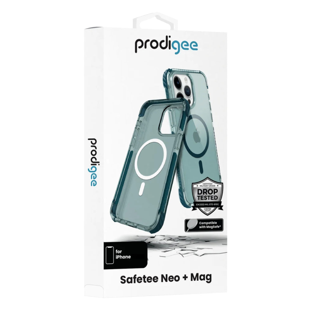 Prodigee Safetee Flow Magsafe Case for iPhone 15 Pro - Blue