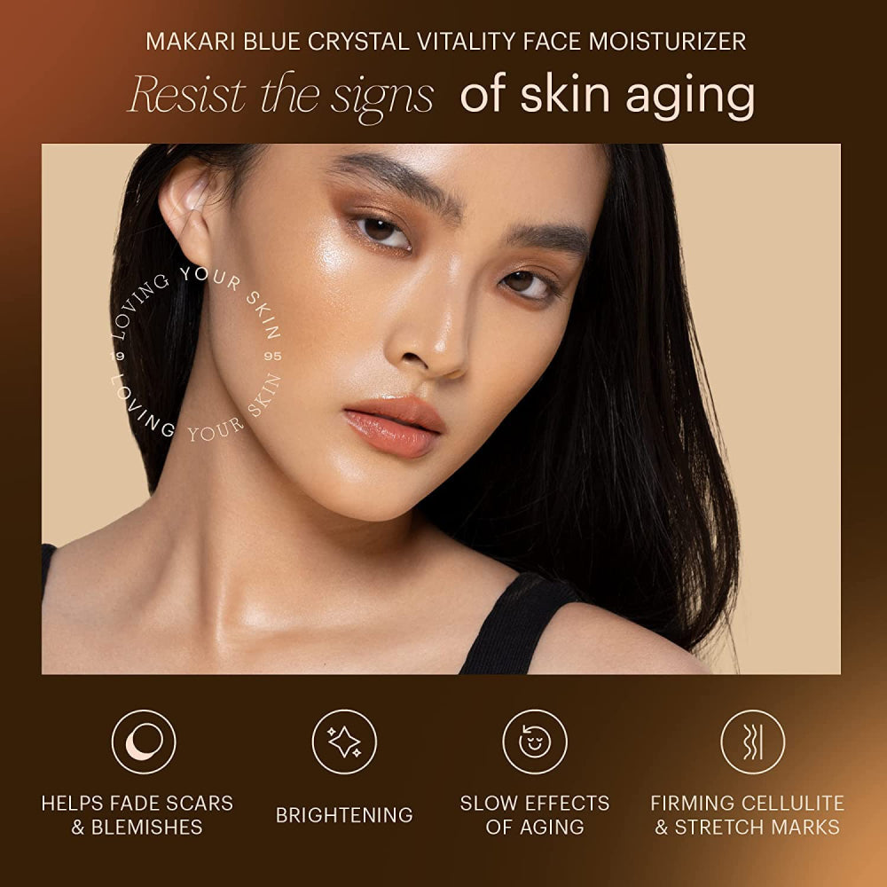 Makari Blue Crystal Ultimate Intense Vitality 1.69 oz Face Moisturizer with Vitamin C