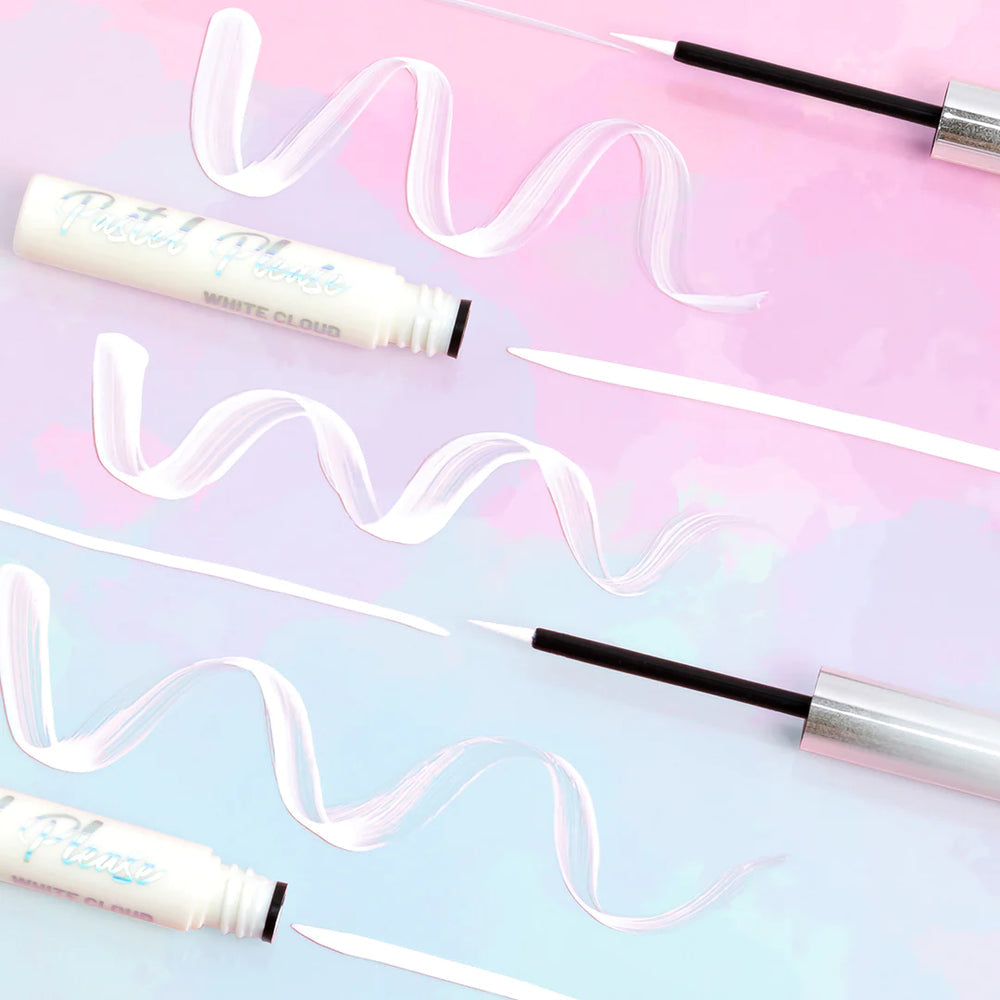 Beauty Creations Pastel Please 0.1 oz Liquid Eyeliner - White Cloud