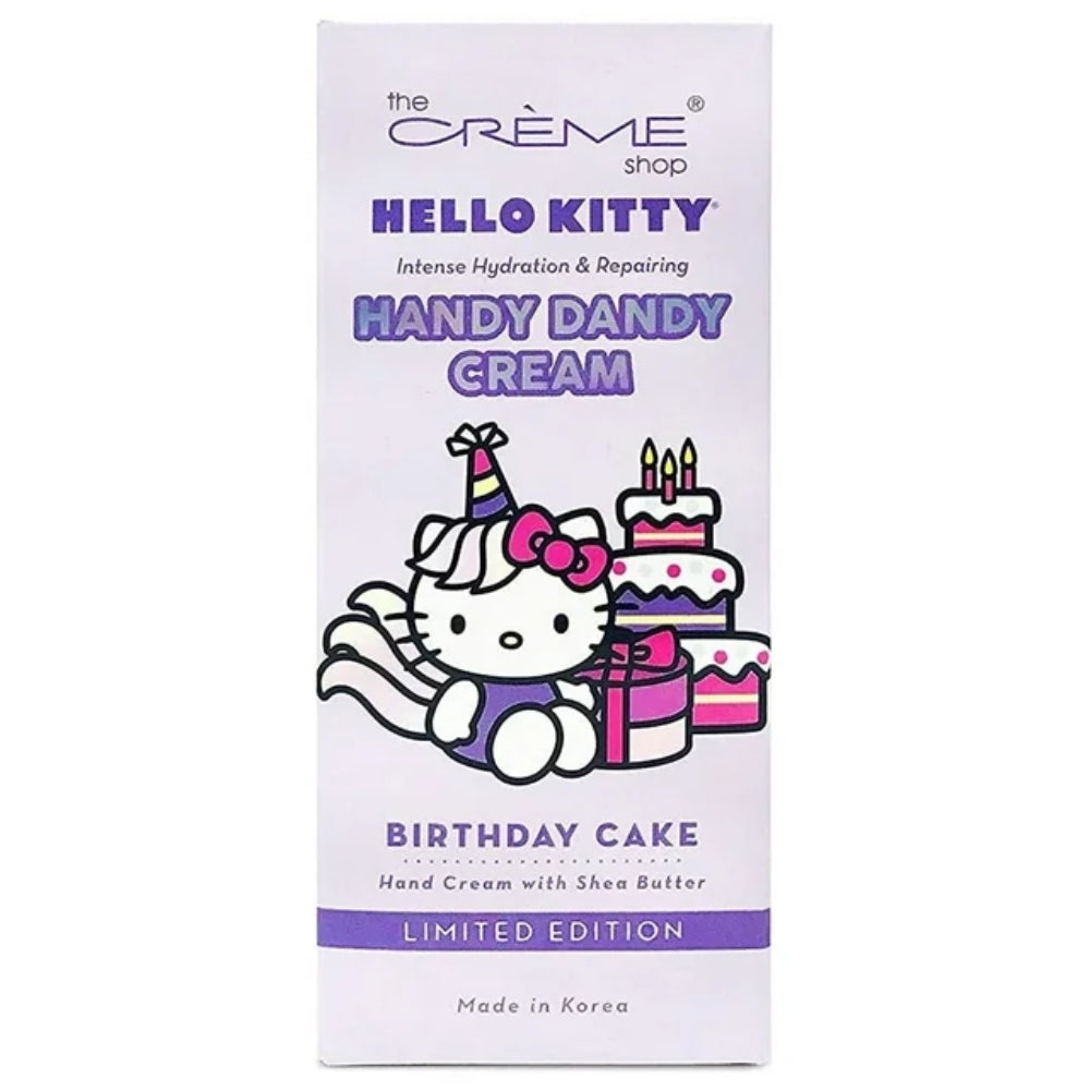 The Creme Shop Hello Kitty Unicorn Handy Dandy Cream 1.69 oz - Birthday Cake