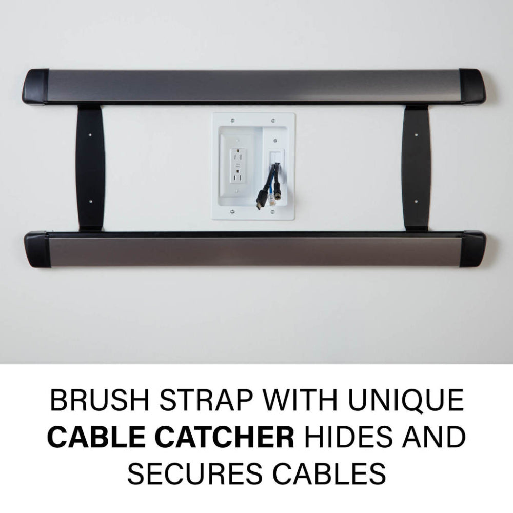 Kit de administración de cables y energía para TV empotrada en la pared de Sanus, color blanco