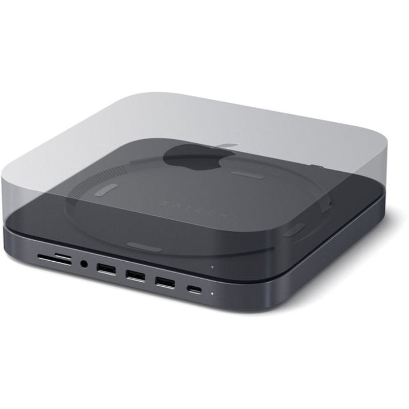 Satechi USB Type-C Aluminum Stand and Hub for Apple Mac mini - Space Gray