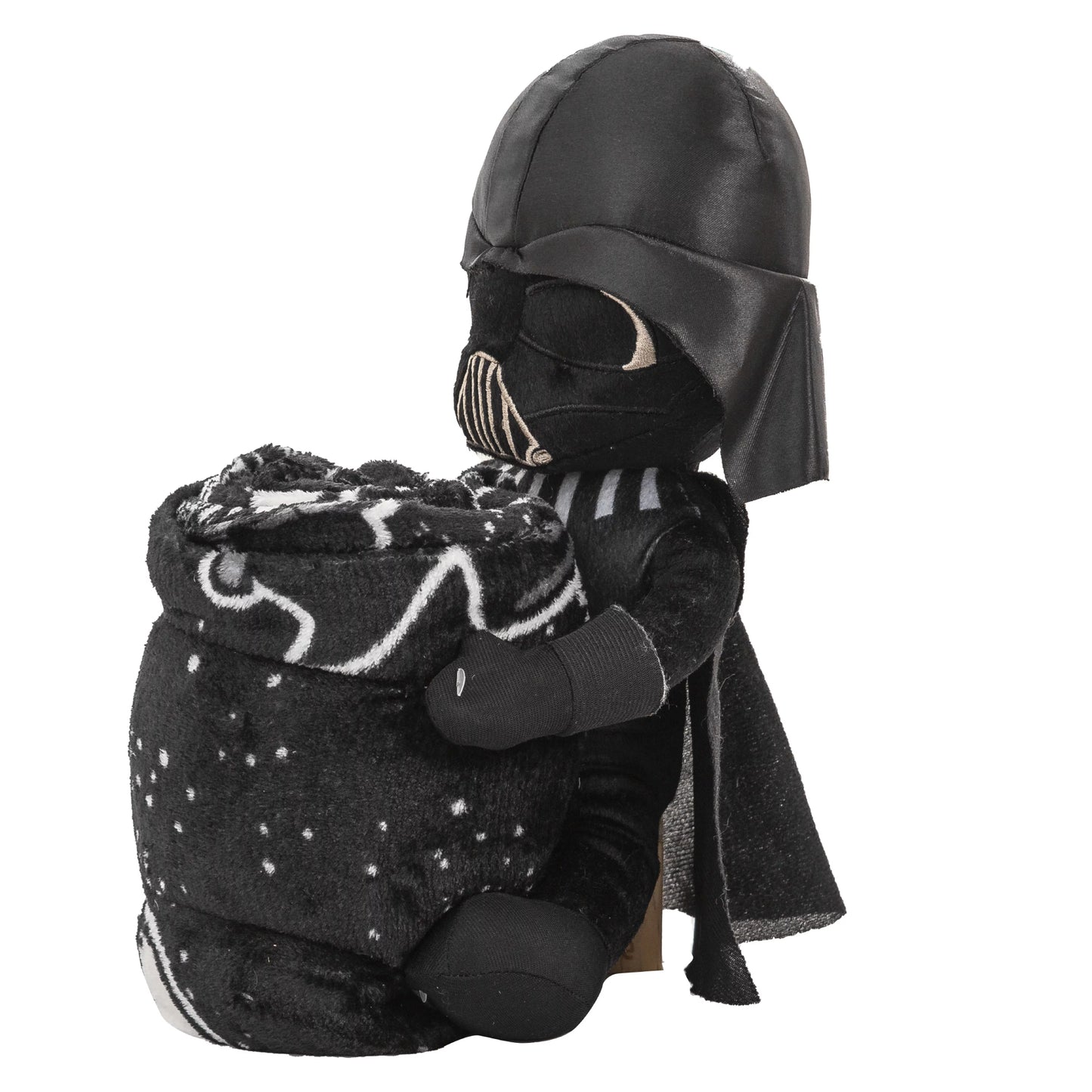Star Wars Space Vader Character Hugger Pillow and Silk Touch Throw Set, Black