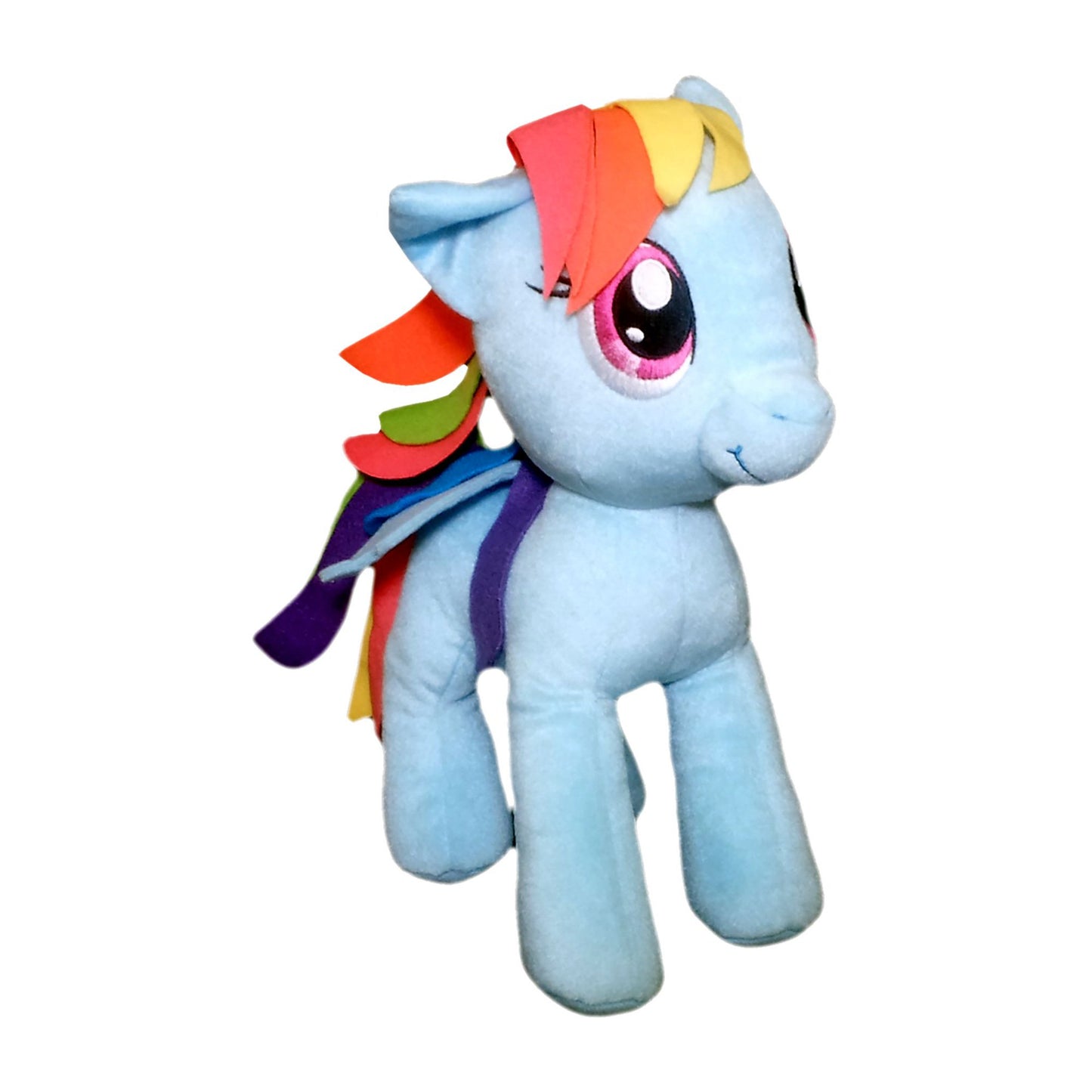 Northwest Hasbro My Little Pony, lindo juego de almohada y manta de tacto sedoso con el personaje Rainbow Dash, morado