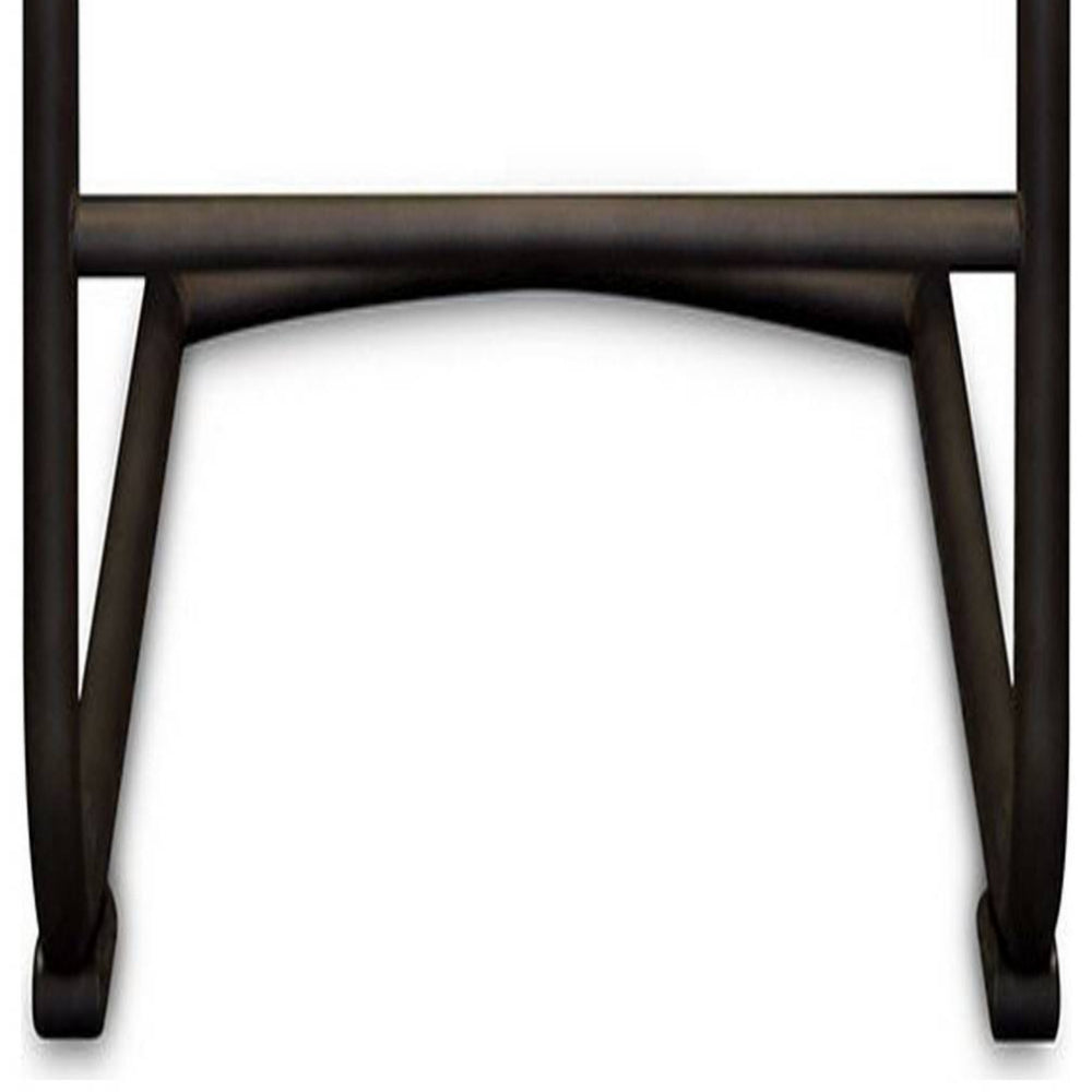 Taburete de isla Juno de 26,5" de Primitive Collections (juego de 2) - Chocolate