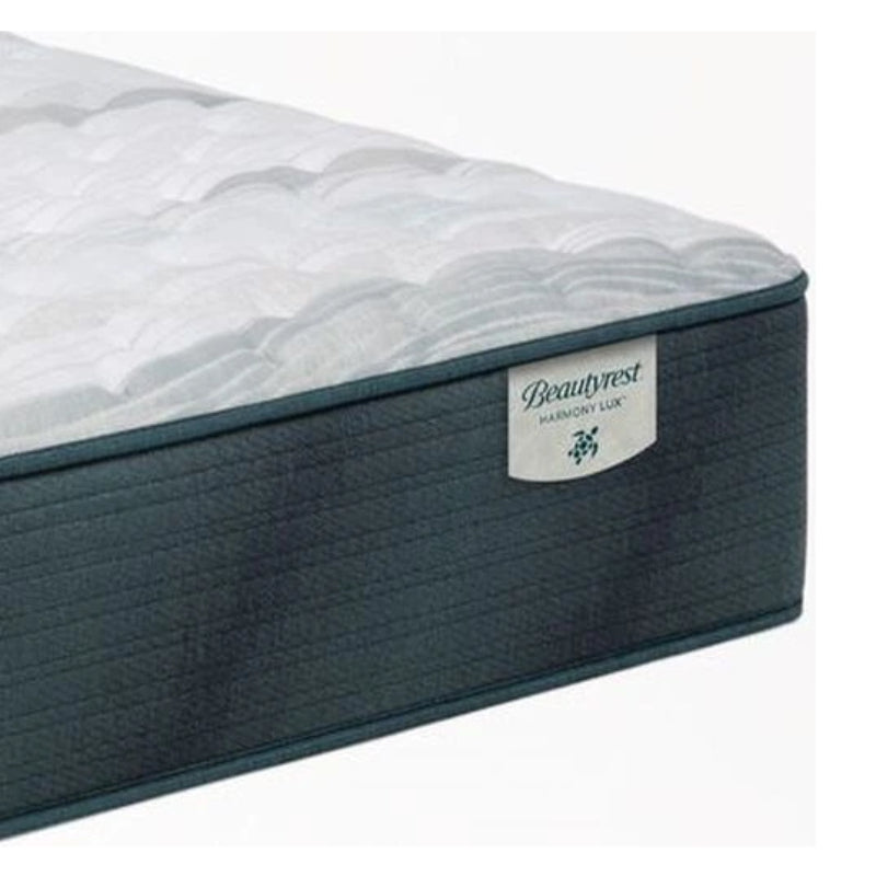 Beautyrest Harmony Lux Anchor Island Tight Top Twin Size Firm Mattress - Gray/White
