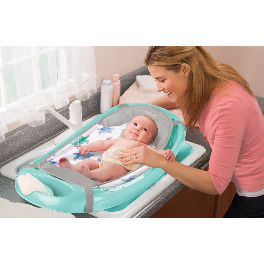 Summer Infant Splish n Splash Newborn to Toddler Tub - Teal