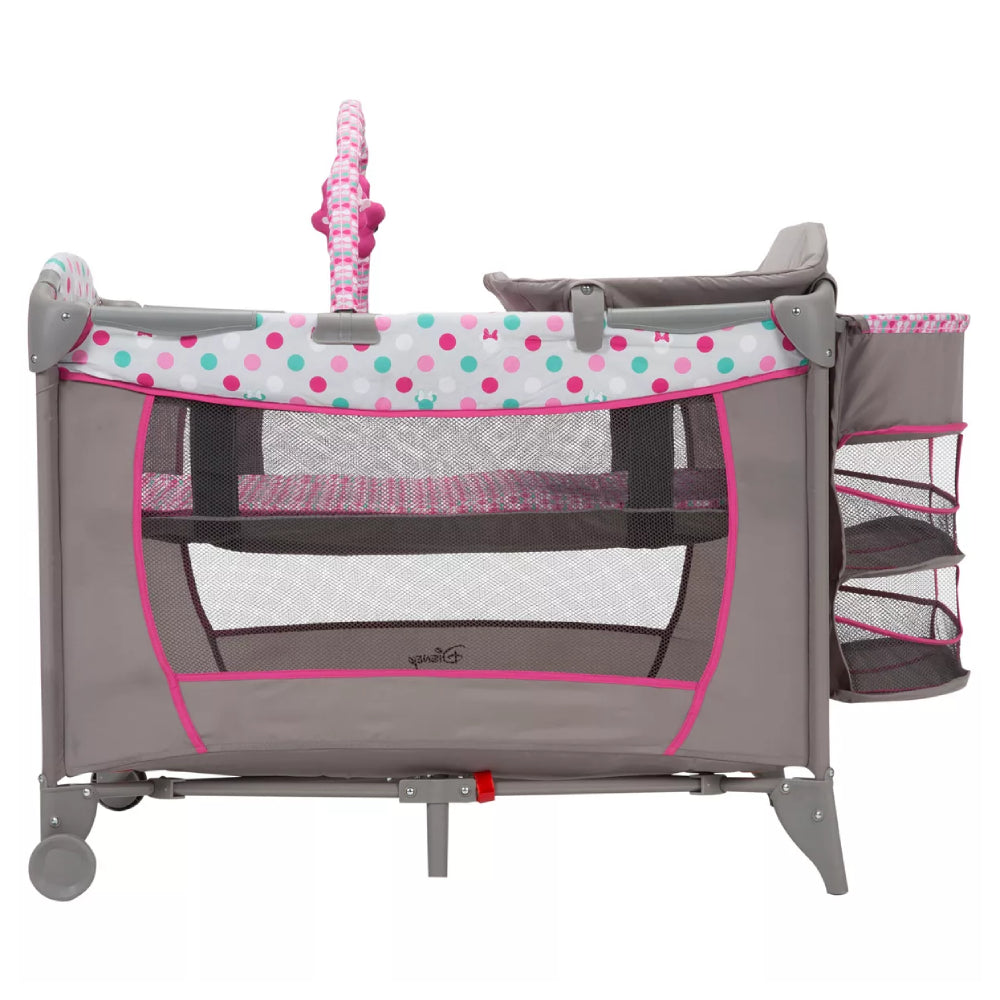 Dorel Sweet Wonder Play Yard - Minnie Mouse Dot Fun - Curacao