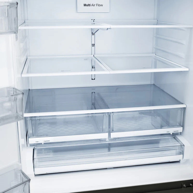 LG LRFS28XBD 28 cu. ft. 3-Door French Door Refrigerator - Black