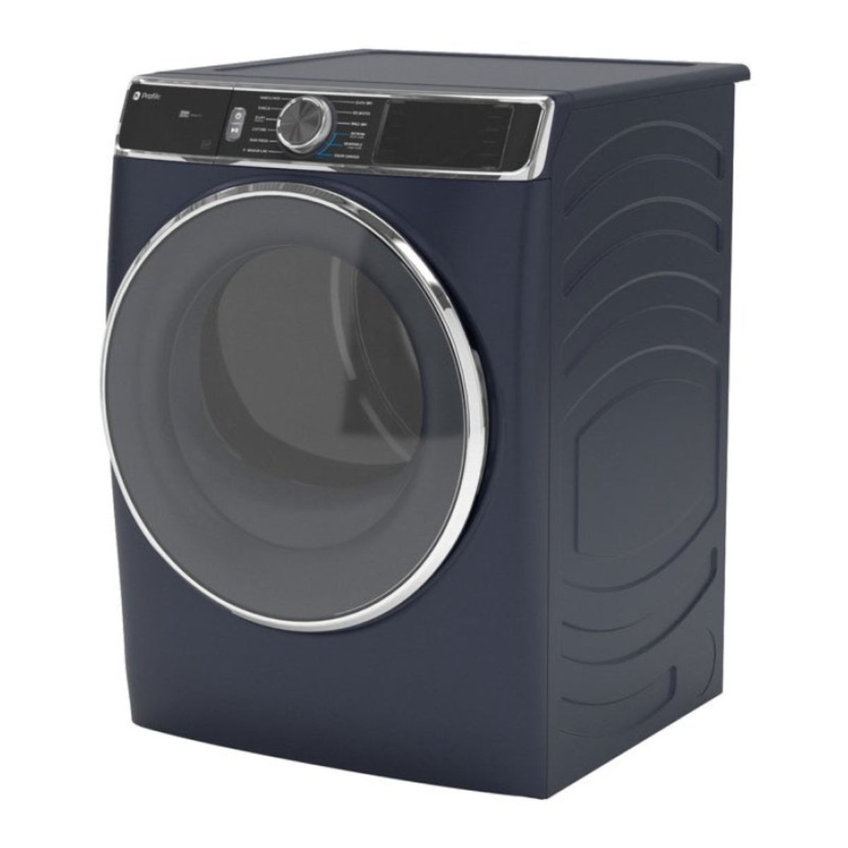 GE Profile PFD87GSPVRS 7.8 cu. ft. Smart Front Load Gas Dryer with Steam and Sanitize Cycle - Blue