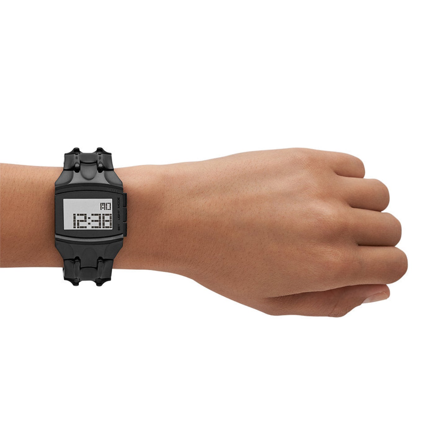 Diesel Croco Men's 33mm Automatic Bracelet Watch - Black