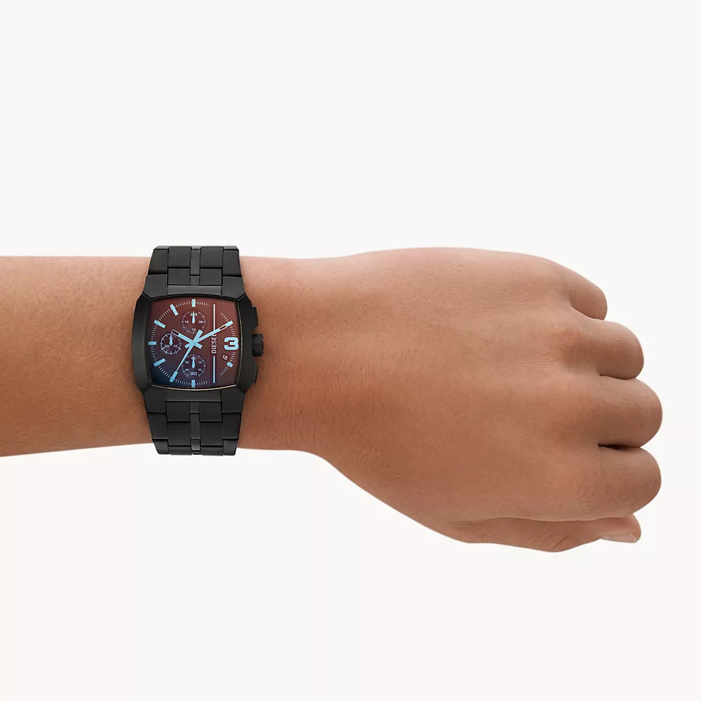 Diesel Cliffhanger Men's 40mm Quarts Bracelet Watch - Black