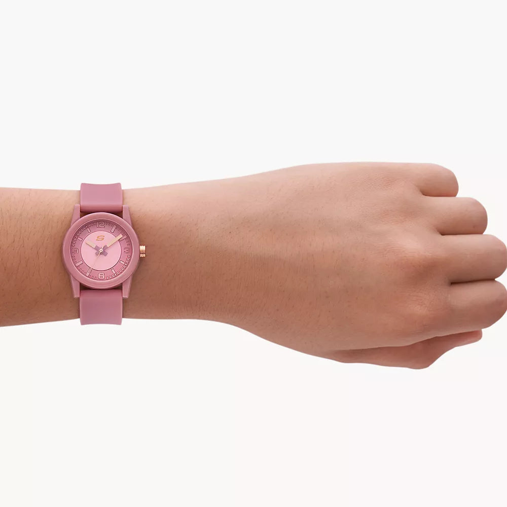 Skechers Rosencrans Women's 30mm Analog Strap Watch - Pink