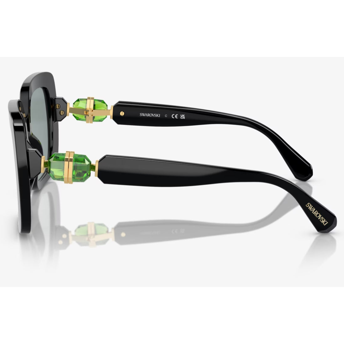 Gafas de sol Swarovski SK6001100115 cuadradas de color liso para mujer