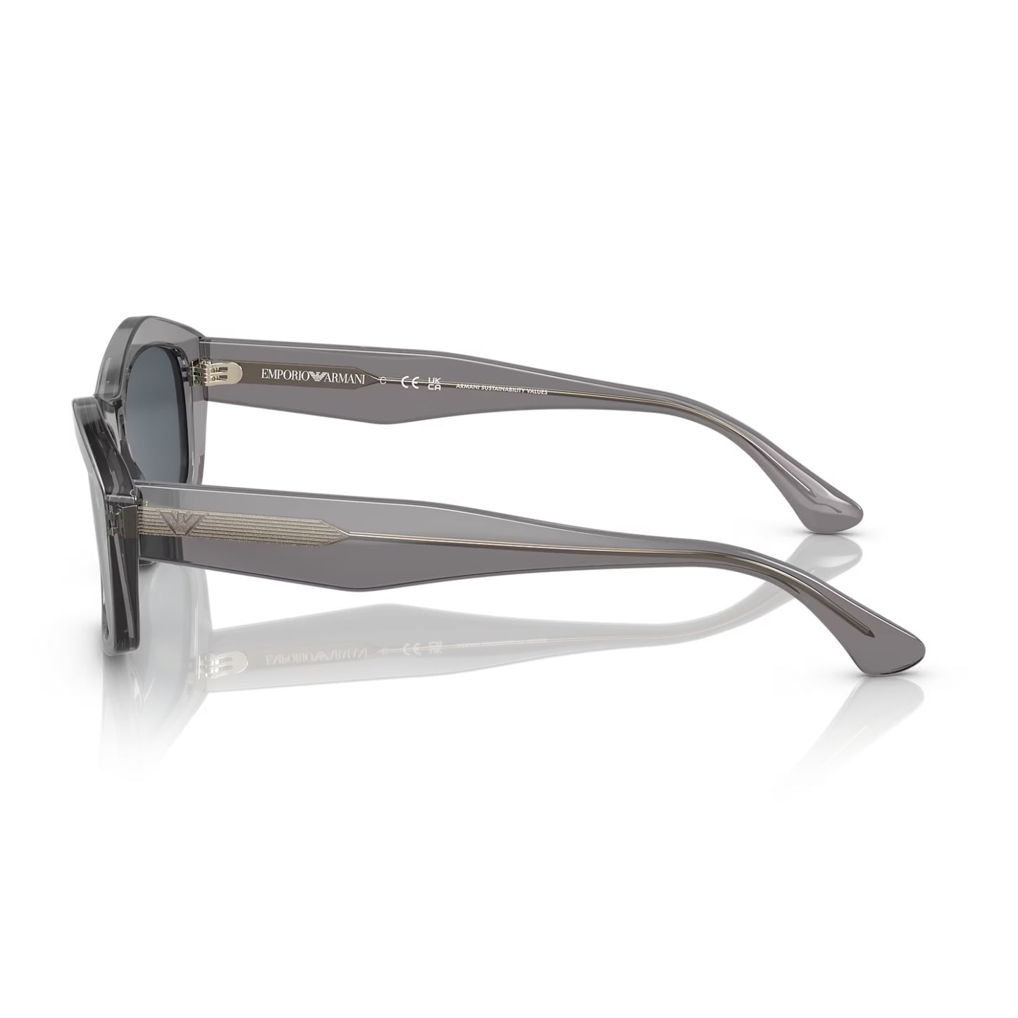 Emporio Armani Women's EA4187 Pillow Solid Color Sunglasses