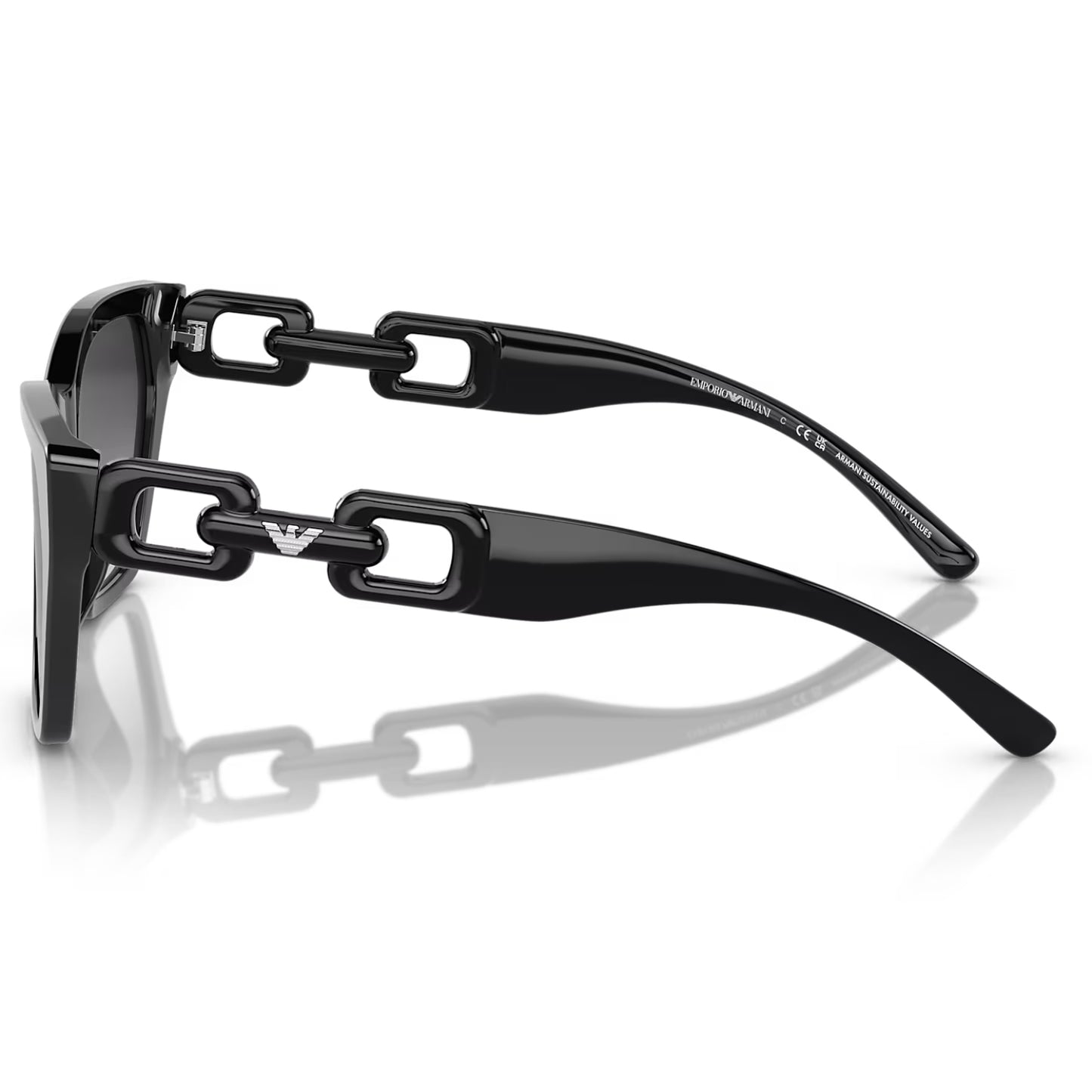 Emporio Armani Women's EA4203U Cat Eye Gradient Sunglasses
