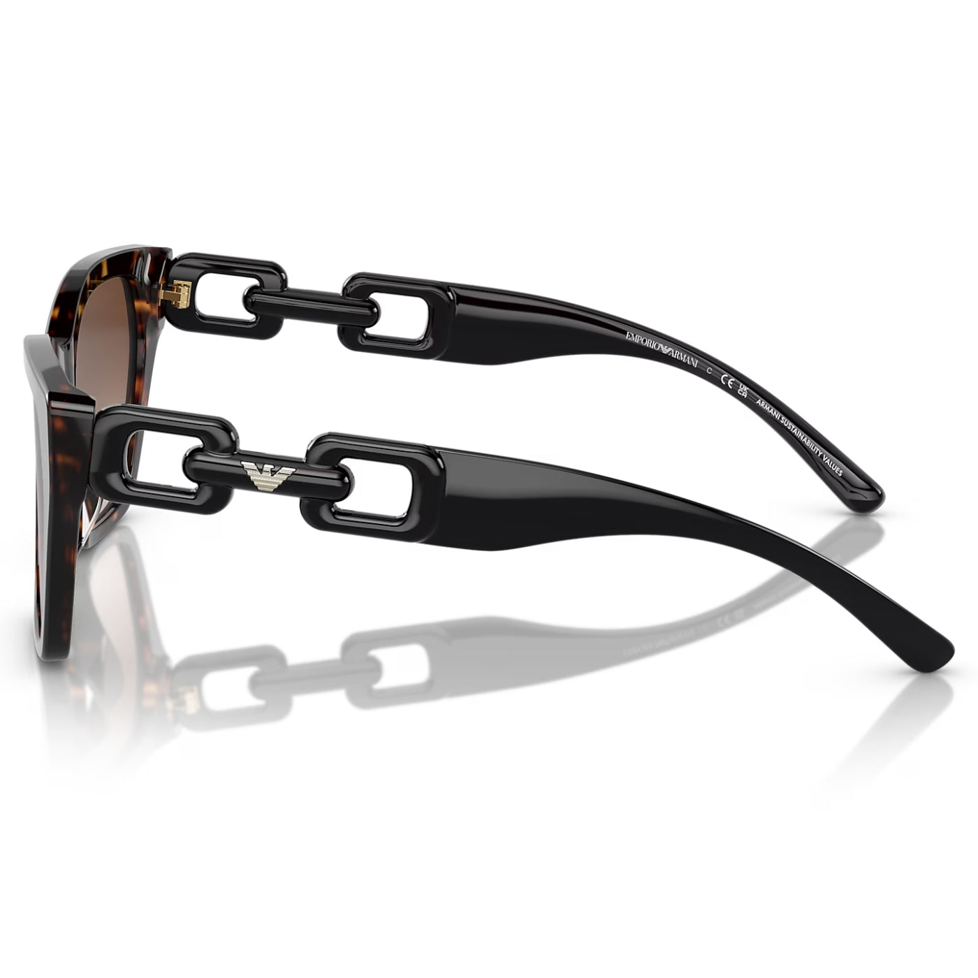 Gafas de sol con efecto degradado y forma de ojo de gato EA4203U para mujer de Emporio Armani