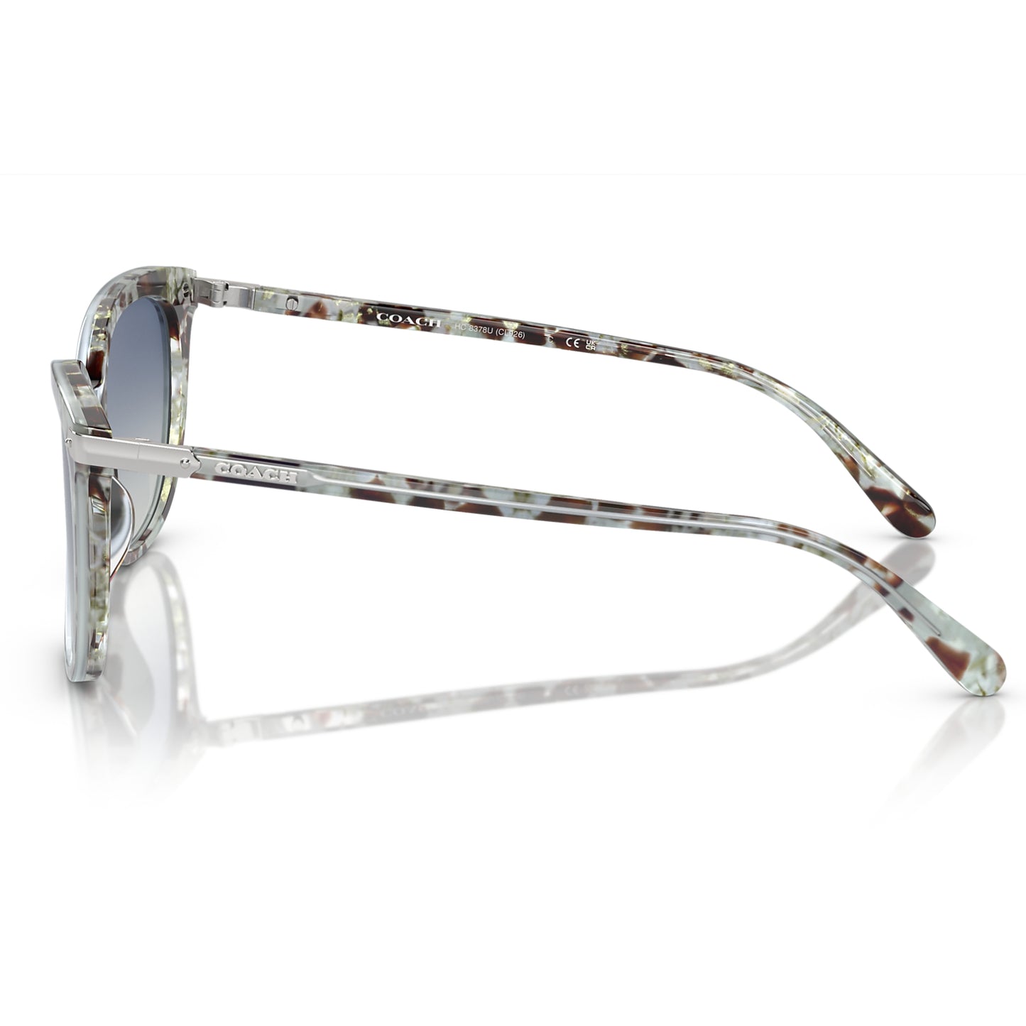 Coach Women's HC8378U Cat Eye Gradient Sunglasses