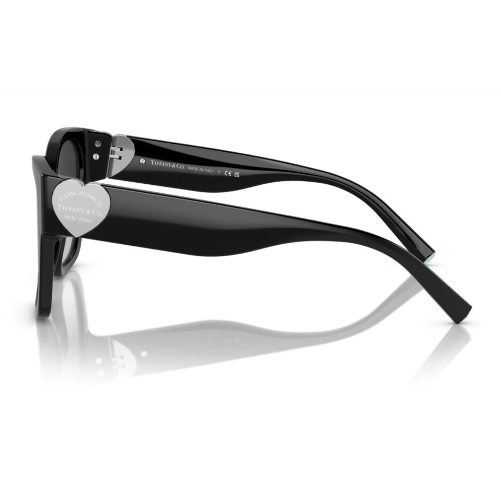 Gafas de sol cuadradas con degradado para mujer TF4216 de Tiffany & Co., color negro y gris