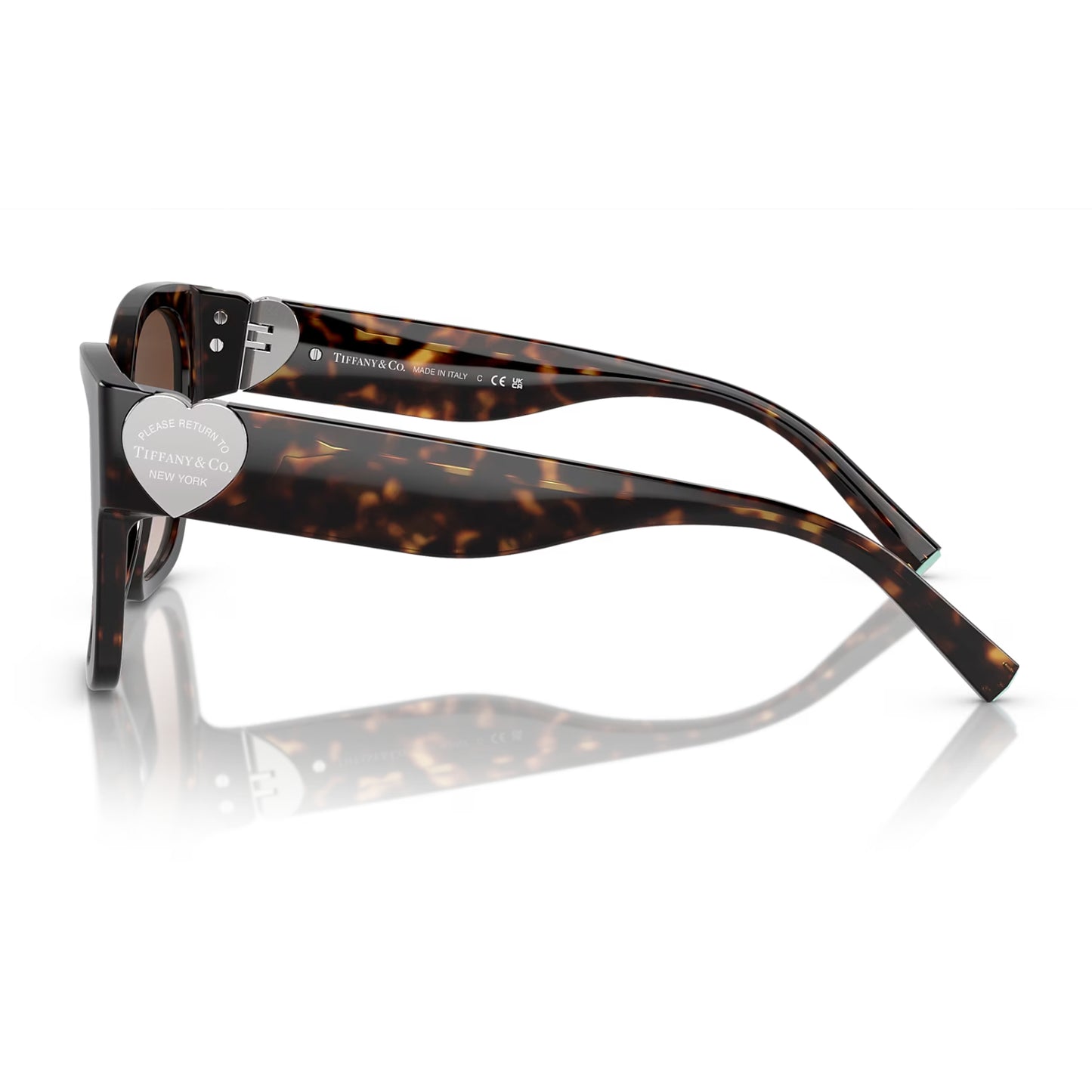 Gafas de sol cuadradas con degradado para mujer TF4216 de Tiffany & Co. - Habana/marrón degradado