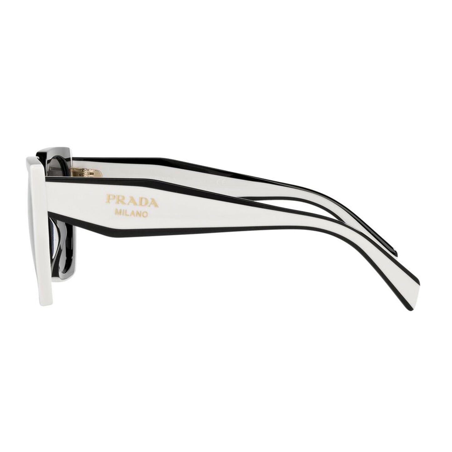 Gafas de sol rectangulares de color liso PR15WS de Prada para mujer