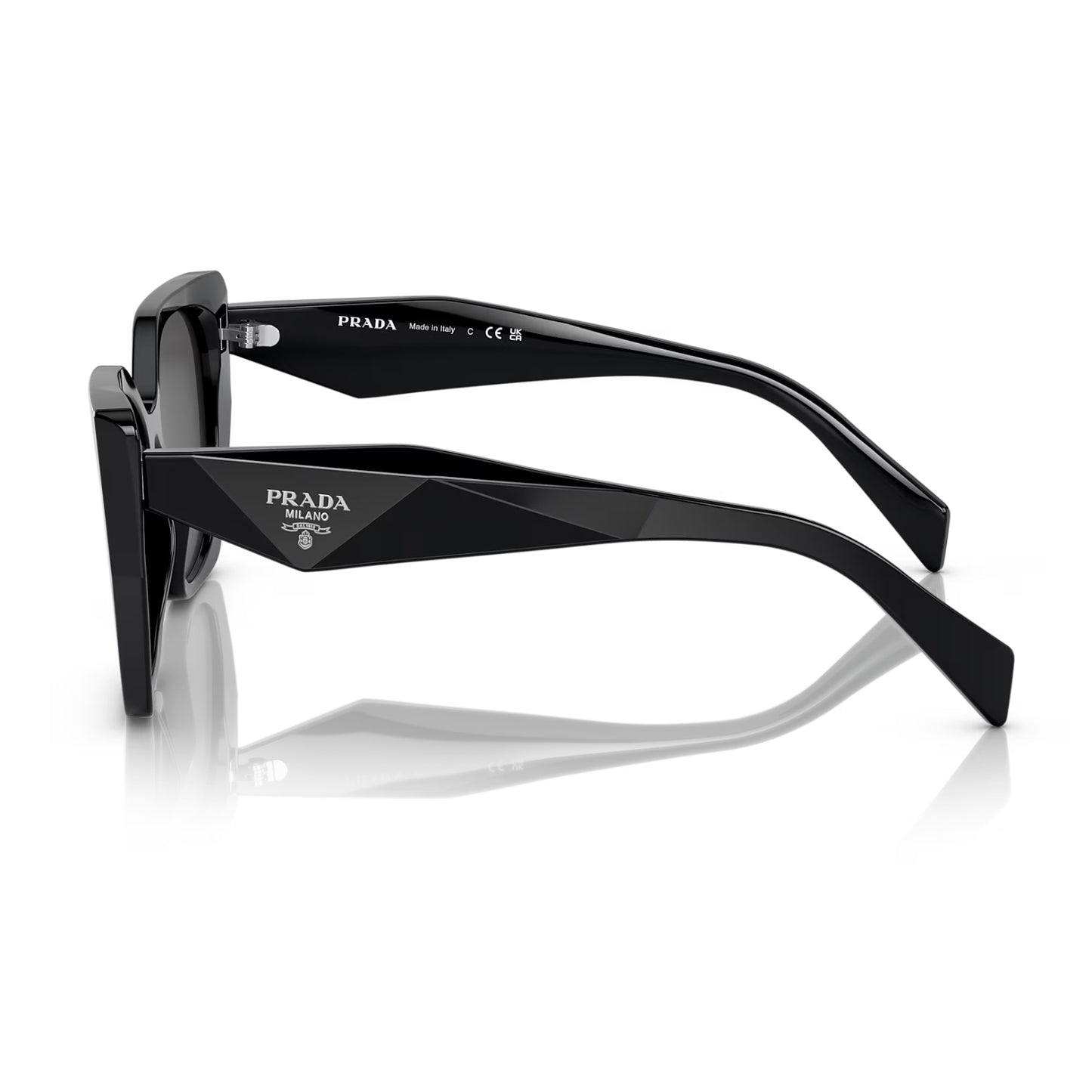 Gafas de sol Prada Pillow para mujer, gris oscuro