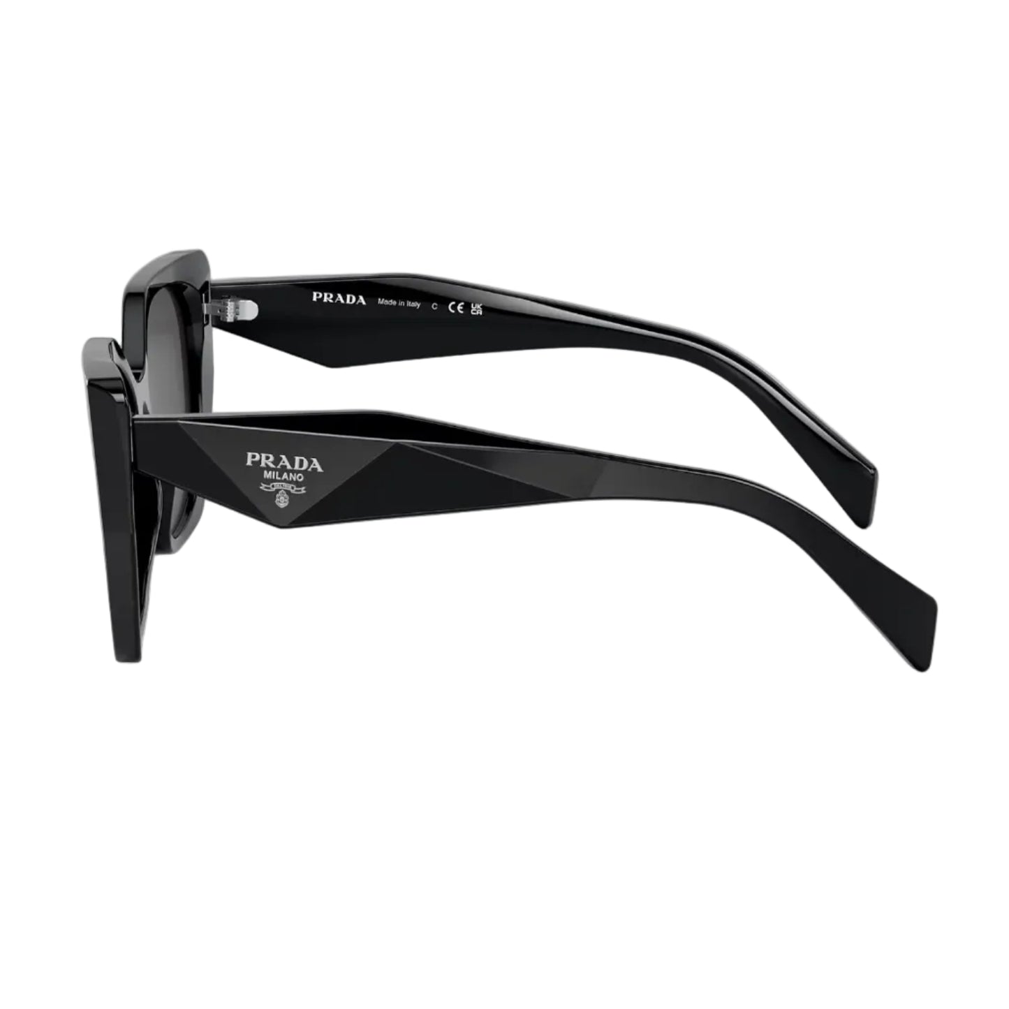 Prada Women's Pillow Sunglasses, Dark Gray