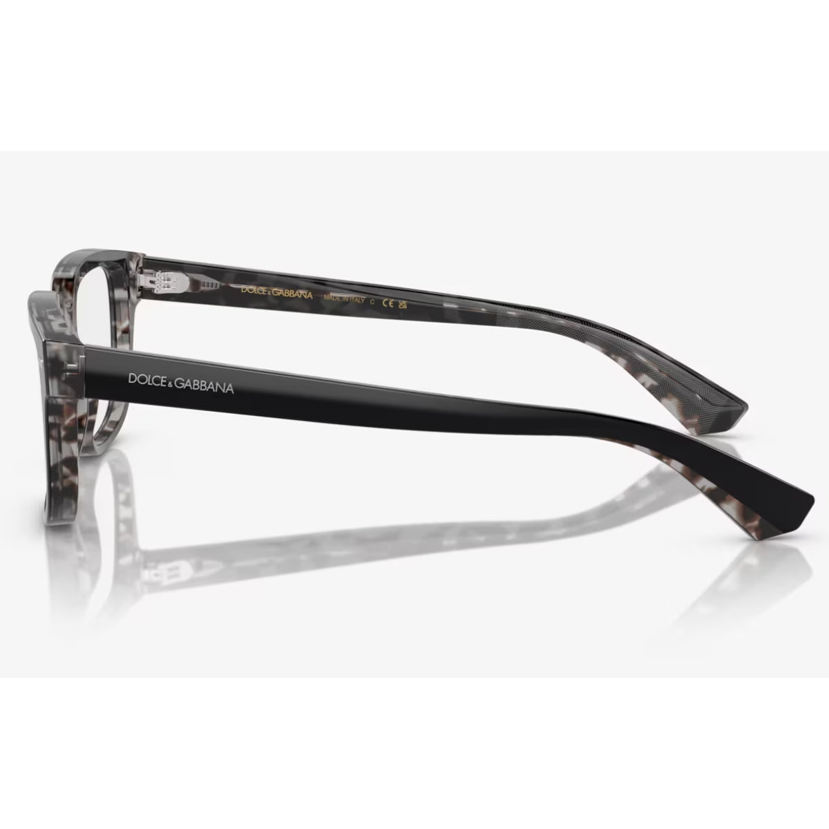 Anteojos de sol cuadrados de color liso DG3380340354 para hombre de Dolce & Gabanna