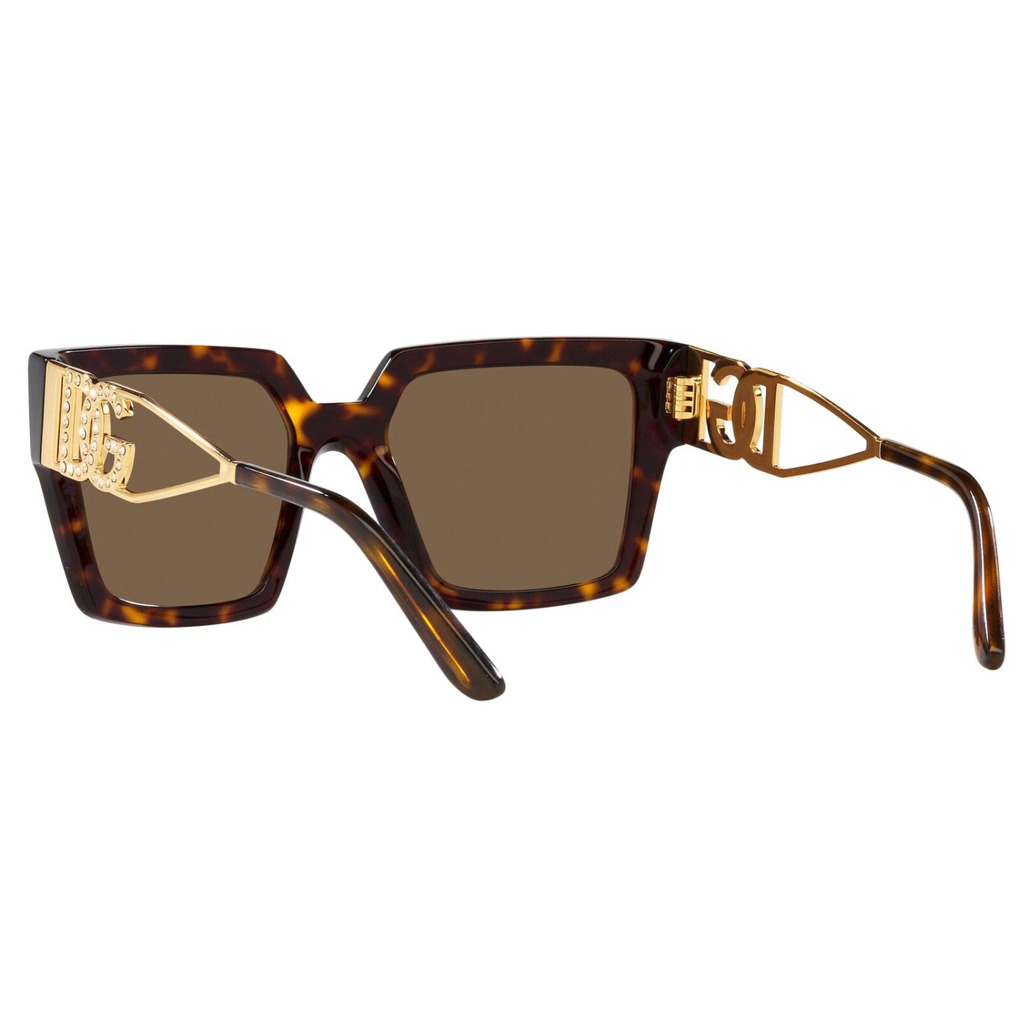 Gafas de sol cuadradas de color liso DG4446B50273 para mujer de Dolce & Gabanna