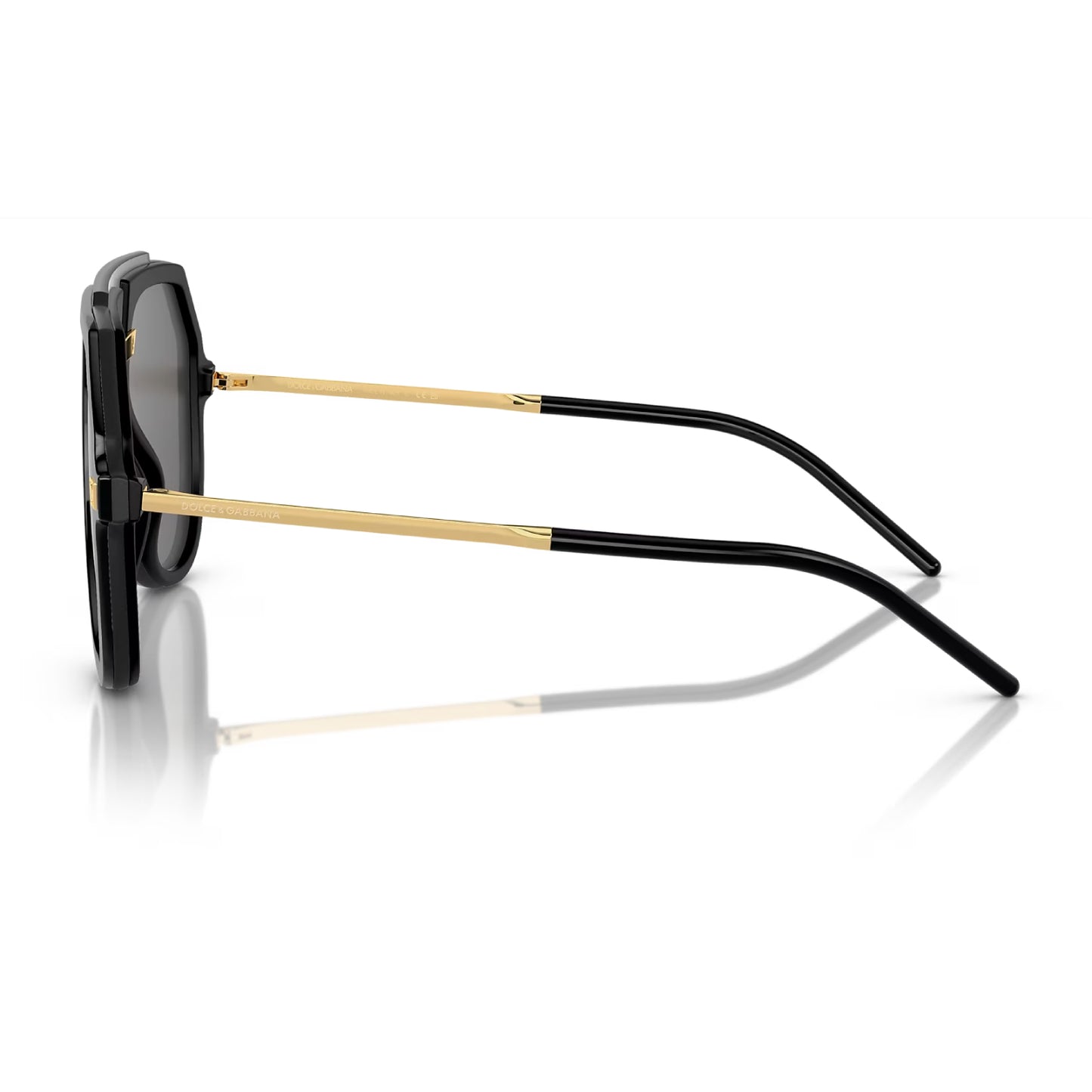 Gafas de sol de color liso estilo piloto DG6195 de Dolce & Gabanna para hombre