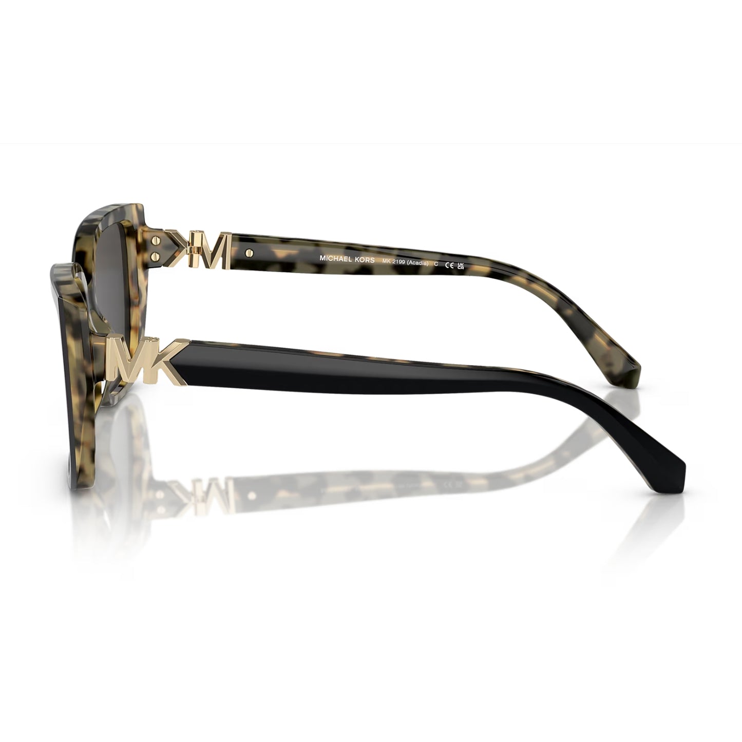 Michael Kors Acadia Women's MK2199 Rectangle Solid Color Sunglasses