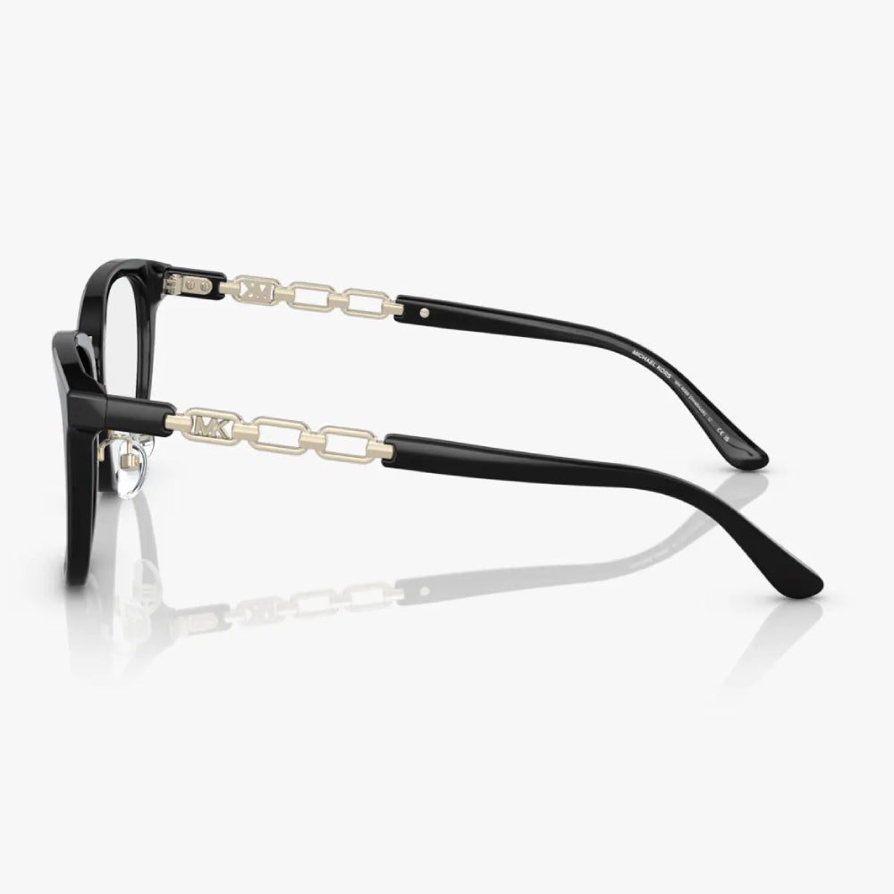 Michael Kors Innsbruck Women's Square Eyeglasses, Black