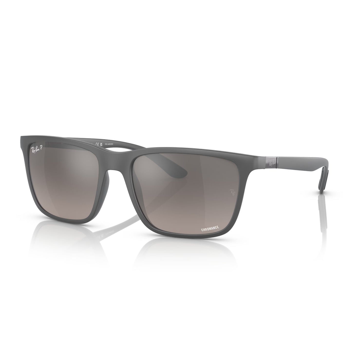Gafas de sol Ray-Ban RB4385 Rectangle Chromance para hombre
