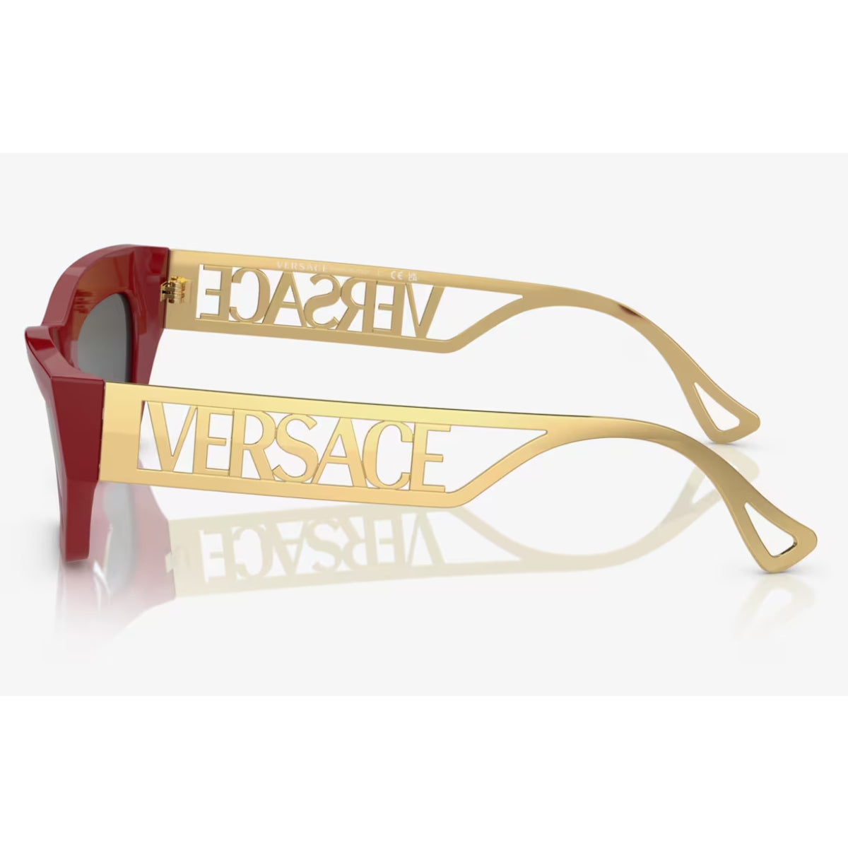 Gafas de sol de color liso con forma de ojo de gato VE4432U para mujer de Versace