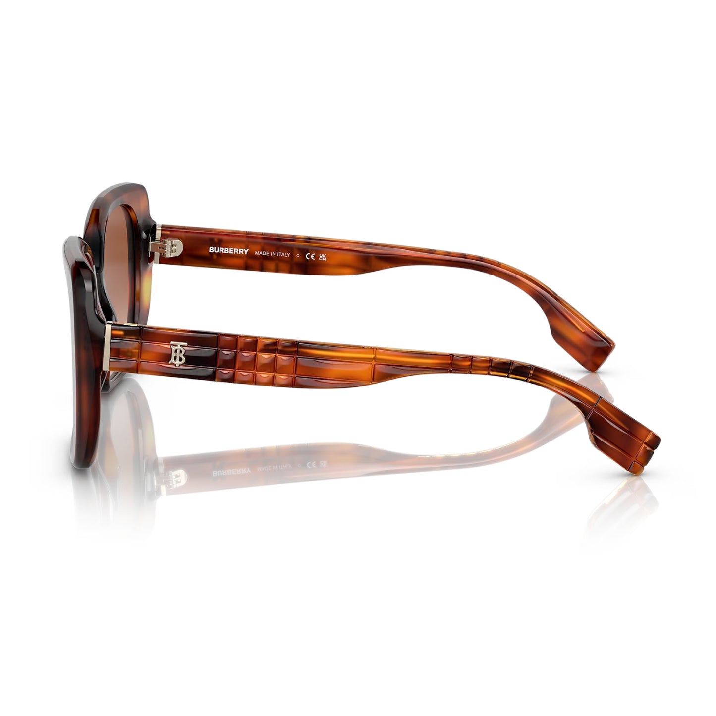 Gafas de sol Burberry Helena BE4371 con montura cuadrada y degradado para mujer