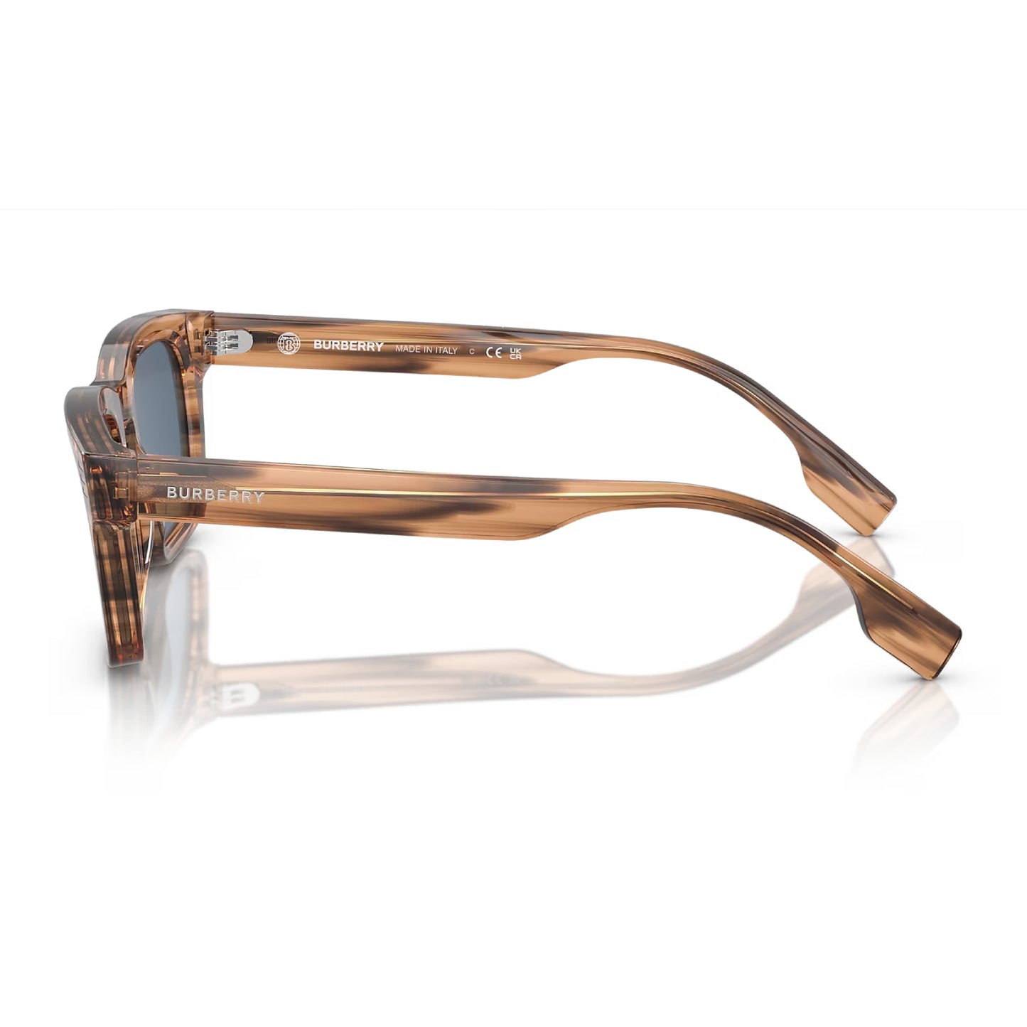 Gafas de sol rectangulares de color liso para hombre de Burberry BE4403