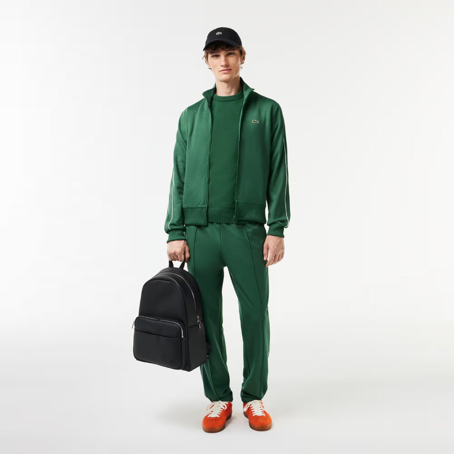 Lacoste Men's Classic 13" Laptop Pocket Backpack - Black