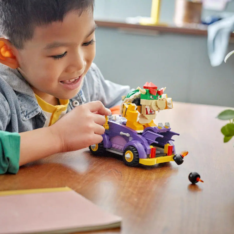 LEGO Super Mario Bowser’s Muscle Car Expansion Toy Set (458-Piece)