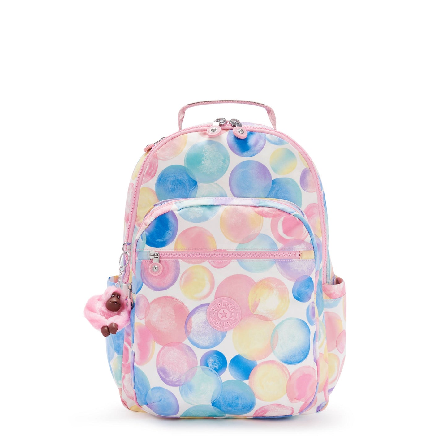 Kipling Seoul Large Backpack - Bubblyrose Print