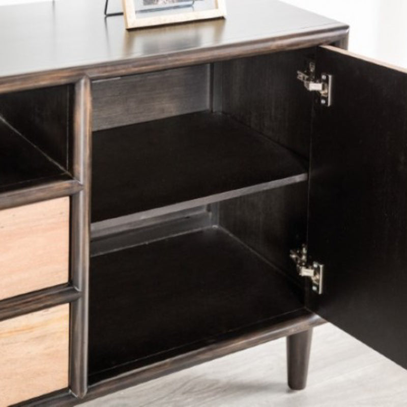 Lakeside TV Stand for up to 72" TVs by Furniture of America - Light White